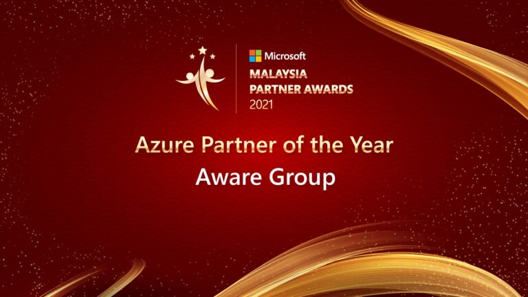 Aware Group Wins Azure Partner of the Year at Microsoft Malaysia Partner Awards